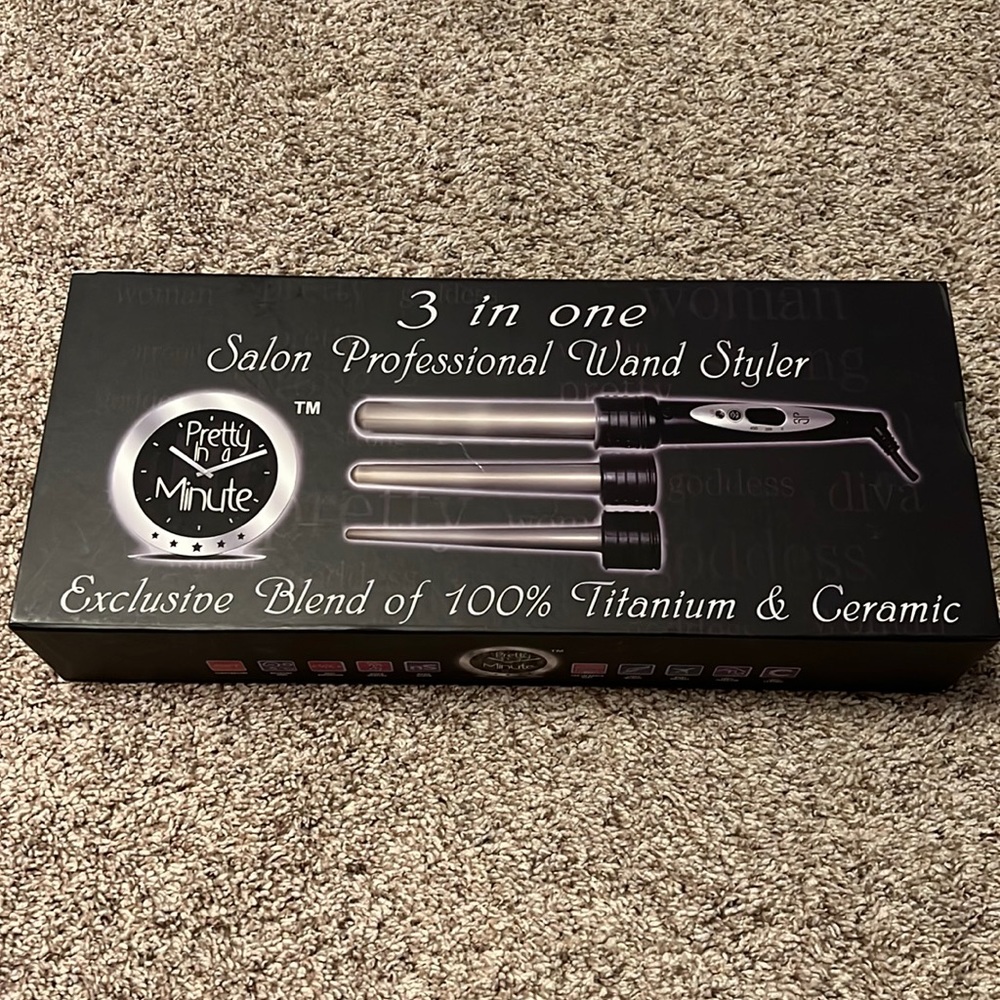 Professional 3 in 1 wand styler